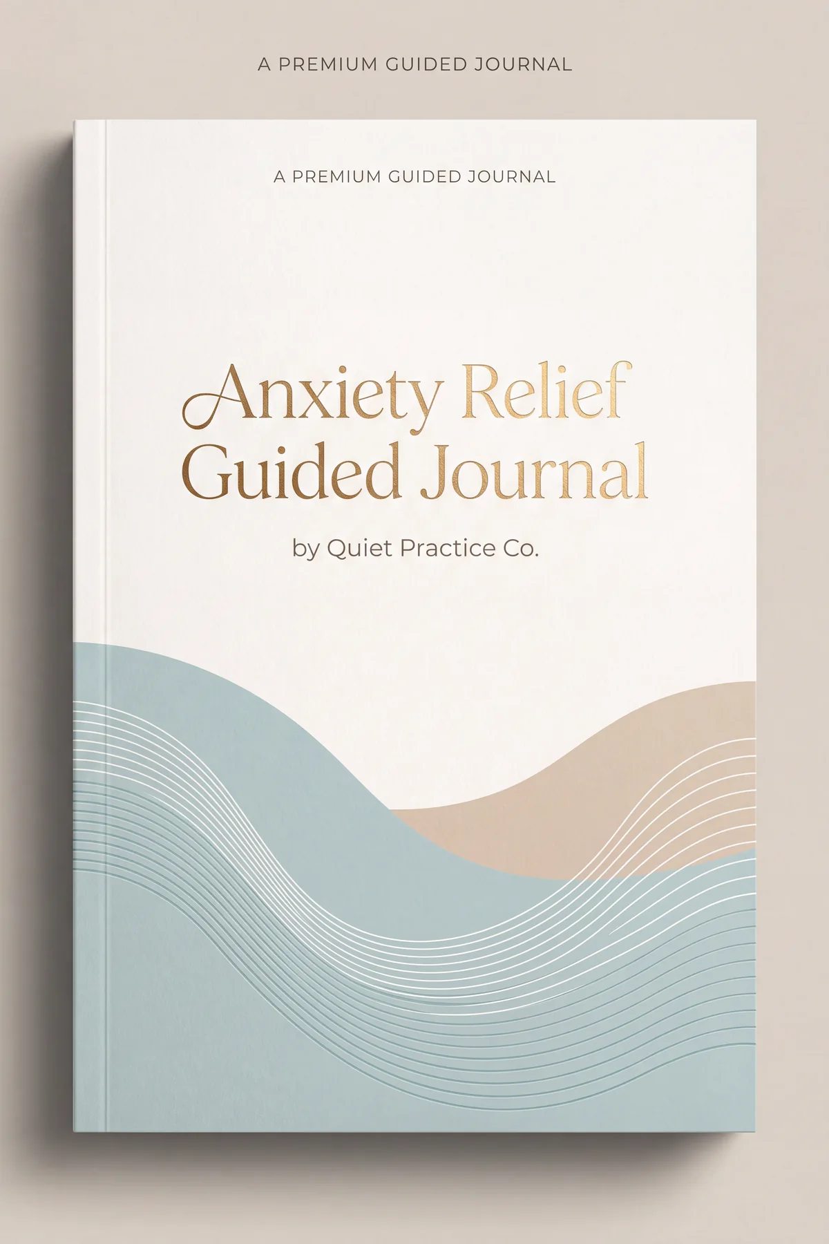 Anxiety Relief Guided Journal cover