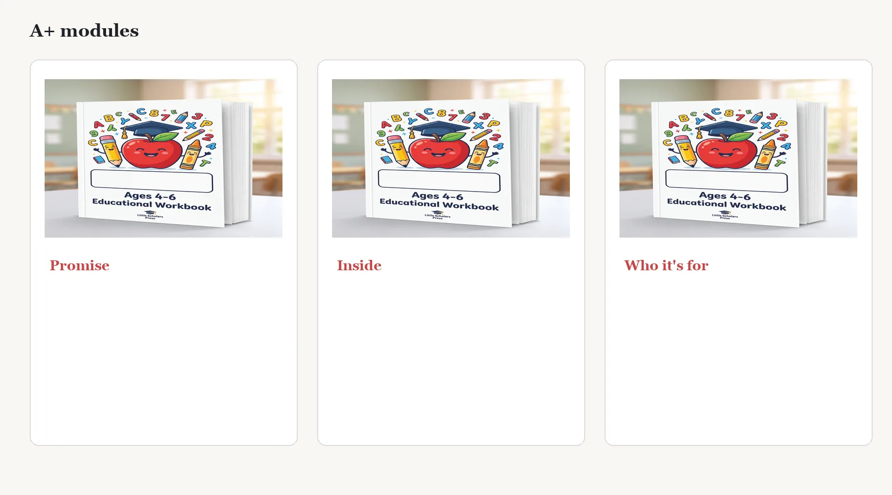 Kindergarten Readiness Workbook A+ module 2