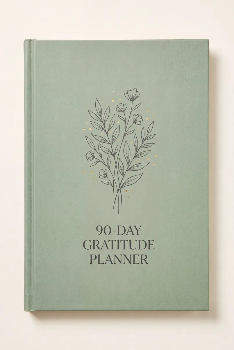 90-Day Gratitude Planner cover