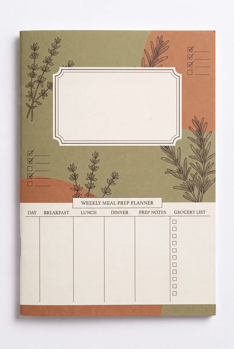 Weekly Meal Prep Planner cover