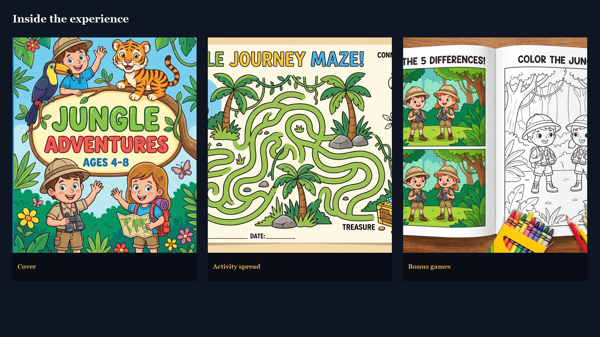 Jungle Explorer Activity Book A+ module 2