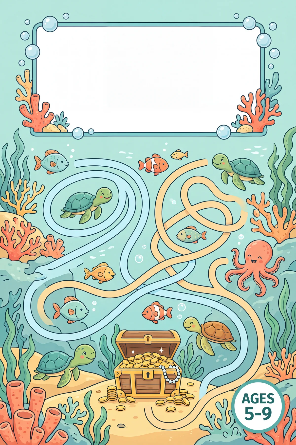 Ocean Maze Adventures cover