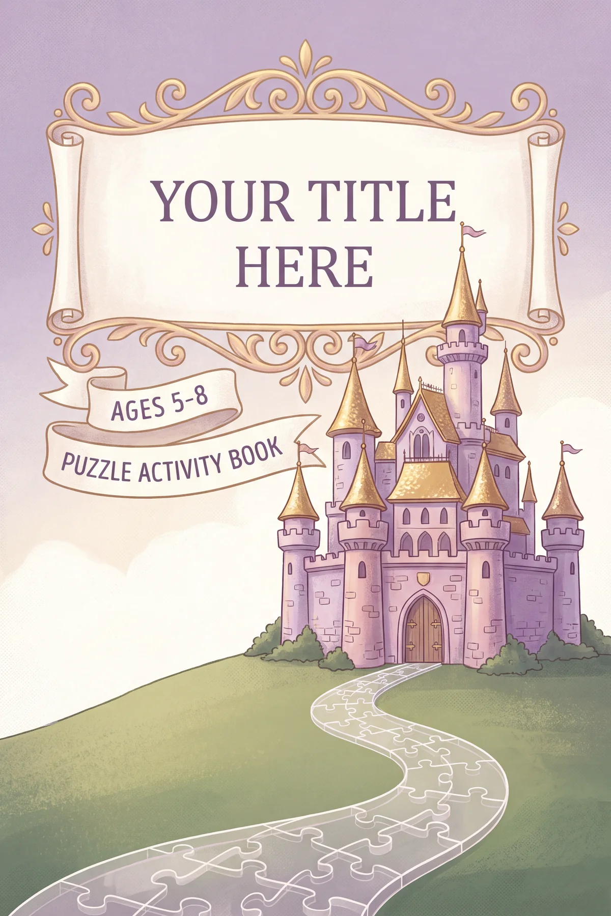 Princess Puzzle Pad cover